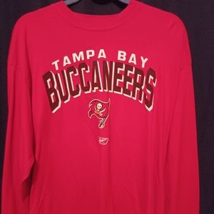 Buccaneers reebok long sleeve tee
